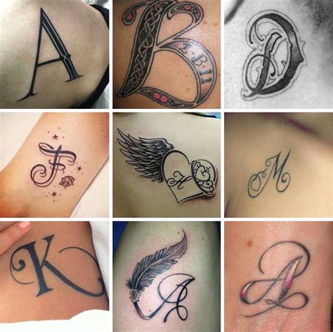 tatuaggio iniziali|Il trend delle iniziali da tatuare: scopri come personalizzare il tuo .